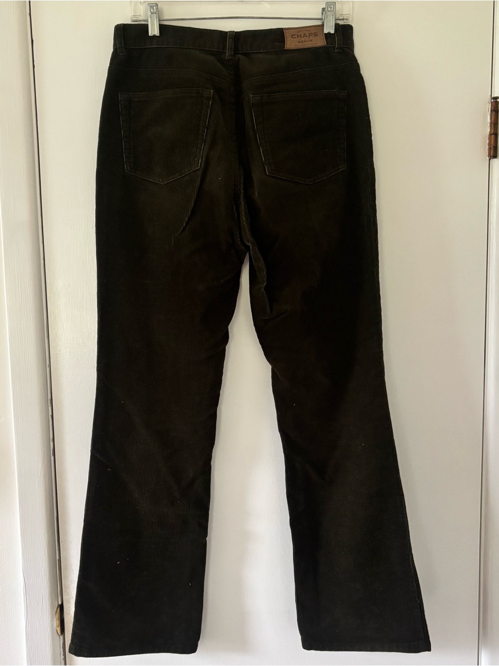 Women’s Chaps dark olive boot-cut cords - Picture 3 of 8